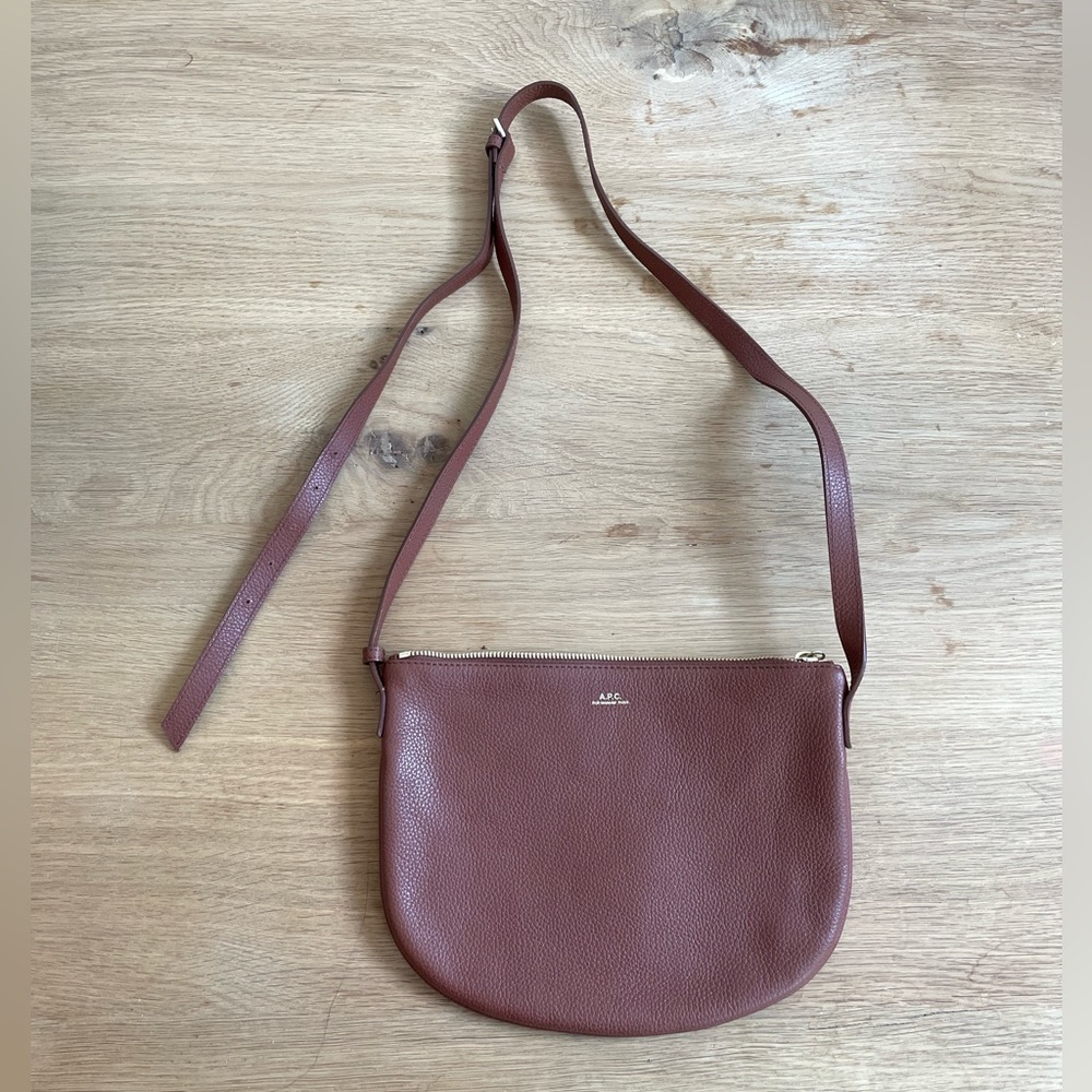 APC leather crossbody bag NWOT